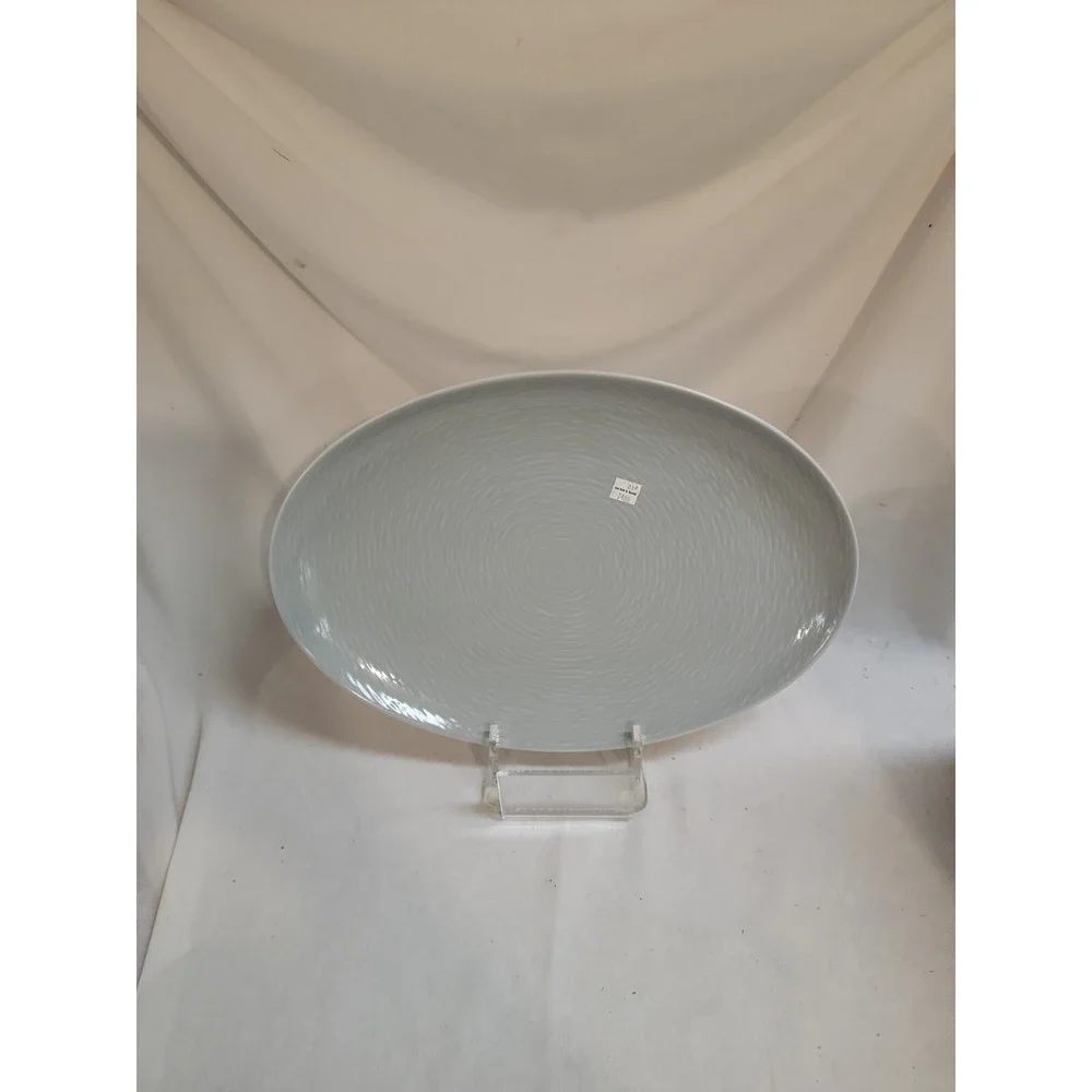 NEW‎ Noritake Swirl GOG Oval Platter 16